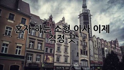 혼자 하는 소형 이사, 이제 걱정 끗!